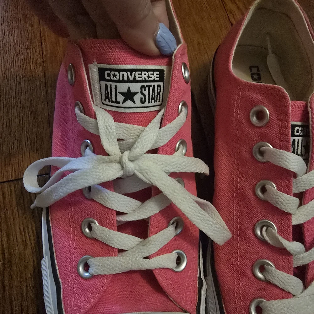 Converse Vibrant Pink Sneakers - Picture 2 of 5